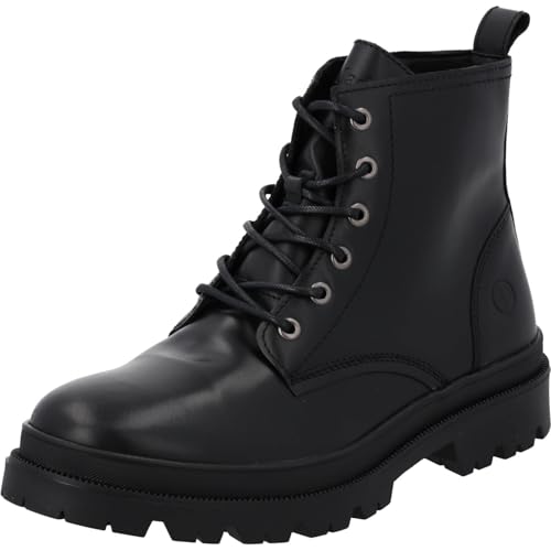 Palado Stiefeletten Herren Gredan – robuste Boots Made in Portugal - leicht gefütterte Stiefel - bequeme Winterschuhe Schwarz UK10,5 - EU45 von Palado