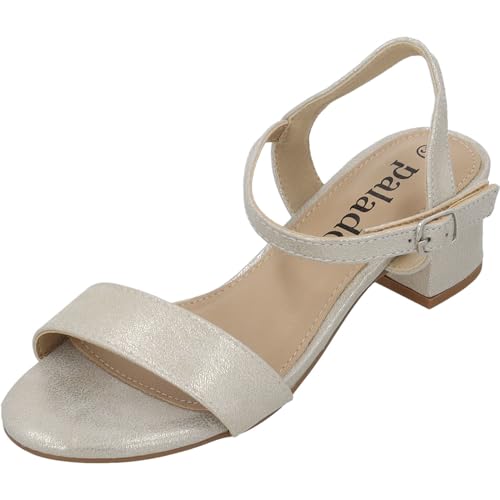 Palado Keilsandalen Damen Cinv - modische Sandaletten mit Blockabsatz - elegante wedges für Frauen - bequeme Plateau Schuhe - stilvolle high heels plateau Pink UK8 - EU41 von Palado