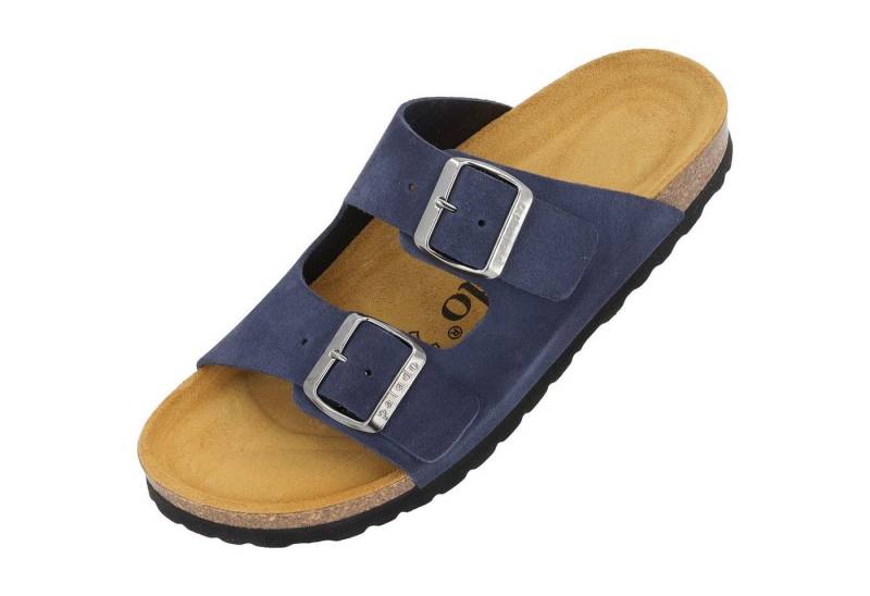 Palado Korfu Velours Premium Leather Pantolette von Palado