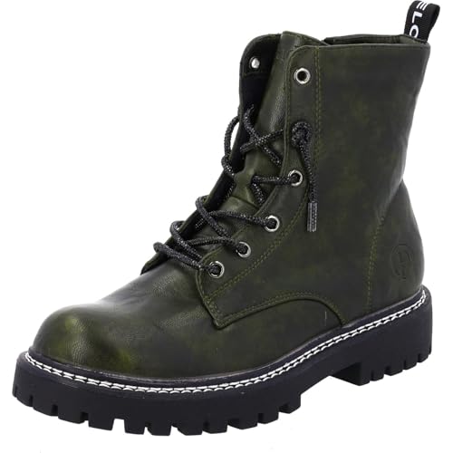 Palado Schnürboots Damen Sideros Spark – stilvolle und robuste Boots aus hochwertigem Material – leicht gefüttert & bequem – perfekt für Herbst und Wintertage Khaki UK4,5 - EU37 von Palado