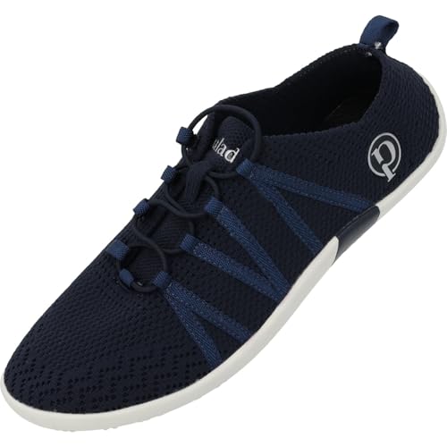 Palado Sneaker Damen Lostos - modische Turnschuhe mit Schnellschnürsystem - elegant und bequem - vielseitiger sportlicher Look Dunkelblau UK7 - EU40 von Palado