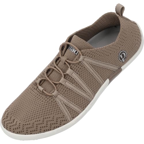 Palado Sneaker Damen Lostos - modische Turnschuhe mit Schnellschnürsystem - elegant und bequem - vielseitiger sportlicher Look Sand UK8 - EU41 von Palado