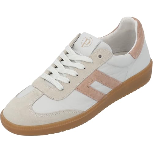 Palado Sneaker Damen Yesyra - Turnschuhe gefertigt aus hochwertigem Rindsleder - Made in Portugal - vielseitiger sportlicher Look Weiß UK6 - EU39 Palado Sneaker Damen Yesyra - Turnschuhe gefertigt aus hochwertigem Rindsleder - Made in Portugal - vielseitiger sportlicher Look Weiß UK6 - EU39 von Palado
