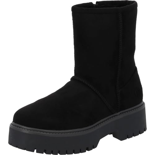 Palado Stiefeletten Damen Alutha by Sila Sahin - modische Boots - warm gefütterte Stiefel - bequeme Ankle-Boots Schwarz UK3,5 - EU36 Palado Stiefeletten Damen Alutha by Sila Sahin - modische Boots - warm gefütterte Stiefel - bequeme Ankle-Boots Schwarz UK3,5 - EU36 von Palado