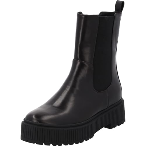 Palado Stiefeletten Damen Aracelle – moderne Stiefel - bequeme Boots - leicht gefütterte Winterschuhe Bordeaux UK7 - EU40 von Palado