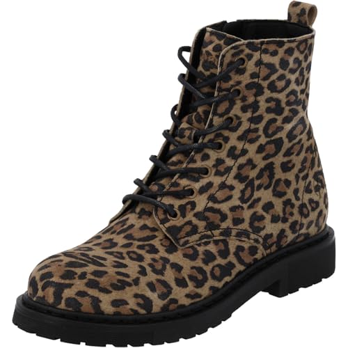 Palado Stiefeletten Damen Biak – bequeme Boots Made in Portugal - leicht gefütterte Stiefel - modische Winterschuhe Leo UK8 - EU41 von Palado