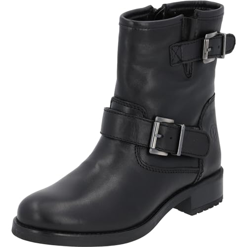 Palado Stiefeletten Damen Jostle - Ccowboystiefel für Frauen - elegante Boots mit Absatz - modische Winterschuhe - bequeme Winterstiefel - stilvolle Damenstiefel Schwarz UK3,5 - EU36 von Palado