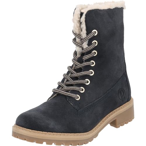 Palado Stiefeletten Damen Olib – gefertigt aus hochwertigem Rindsleder – warm mit Wolle gefüttert & bequem – robuste TPR-Sohle – ideal für Herbst & Winter Blau UK9 - EU42 Palado Stiefeletten Damen Olib – gefertigt aus hochwertigem Rindsleder – warm mit Wolle gefüttert & bequem – robuste TPR-Sohle – ideal für Herbst & Winter Blau UK9 - EU42 von Palado