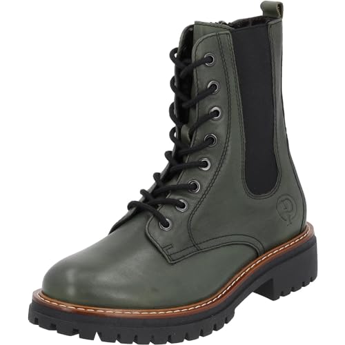 Palado Stiefeletten Damen Unije – gefertigt aus hochwertigem Rindsleder – robuste TPR-Sohle – leicht gefüttert – ideal für Alltag & Freizeit – modernes Design. Grün UK8 - EU41 Palado Stiefeletten Damen Unije – gefertigt aus hochwertigem Rindsleder – robuste TPR-Sohle – leicht gefüttert – ideal für Alltag & Freizeit – modernes Design. Grün UK8 - EU41 von Palado
