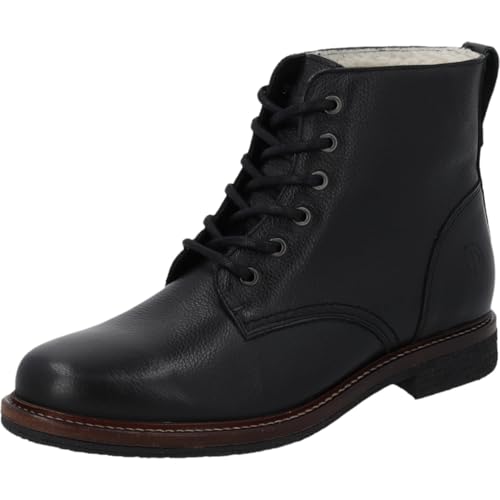 Palado Stiefeletten Herren Evernian - elegante Boots Made in Portugal - warm gefütterte Stiefel - moderne Winterstiefel Schwarz UK9 - EU42 von Palado