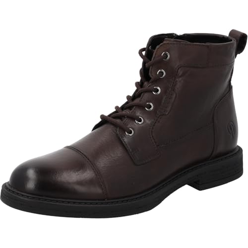 Palado Stiefeletten Herren Orireak – elegante Boots aus Büffelleder - leicht gefütterte Stiefel - bequeme Ankle-Boots Dunkelbraun UK9,5 - EU43 Palado Stiefeletten Herren Orireak – elegante Boots aus Büffelleder - leicht gefütterte Stiefel - bequeme Ankle-Boots Dunkelbraun UK9,5 - EU43 von Palado