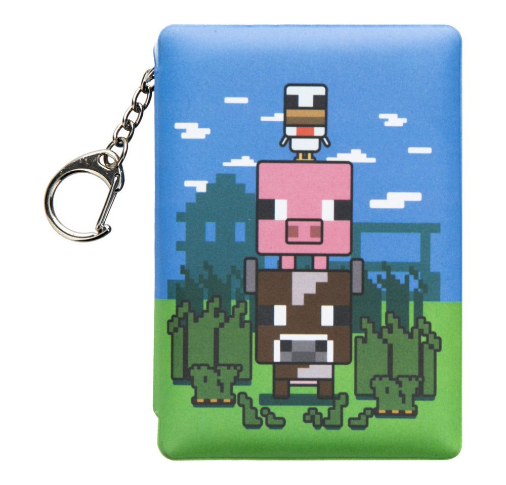 Paladone Schlüsselanhänger Minecraft Schlüsselanhänger Puffy Notepad von Paladone