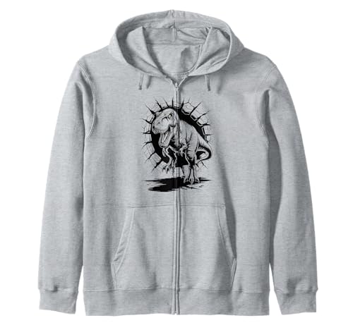 Dinosaurier T- REX Tyrannosaurus Rex Cooles Dino Jungen Kapuzenjacke Dinosaurier T- REX Tyrannosaurus Rex Cooles Dino Jungen Kapuzenjacke von Paläontologie Dinosaurier Skelett Wissenschaft