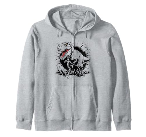 Dinosaurier T- REX Tyrannosaurus Rex Cooles Dino Jungen Kapuzenjacke Dinosaurier T- REX Tyrannosaurus Rex Cooles Dino Jungen Kapuzenjacke von Paläontologie Dinosaurier Skelett Wissenschaft
