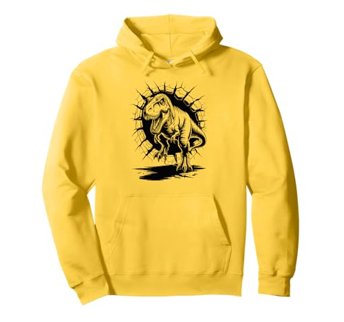 Dinosaurier T- REX Tyrannosaurus Rex Cooles Dino Jungen Pullover Hoodie Dinosaurier T- REX Tyrannosaurus Rex Cooles Dino Jungen Pullover Hoodie von Paläontologie Dinosaurier Skelett Wissenschaft