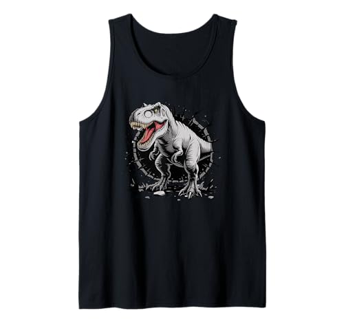 Dinosaurier T- REX Tyrannosaurus Rex Cooles Dino Jungen Tank Top Dinosaurier T- REX Tyrannosaurus Rex Cooles Dino Jungen Tank Top von Paläontologie Dinosaurier Skelett Wissenschaft