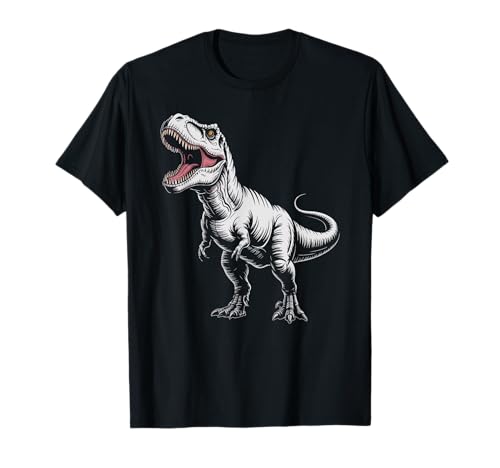 Dinosaurier T- REX Tyrannosaurus Rex Cooles Dino Jungen T-Shirt Dinosaurier T- REX Tyrannosaurus Rex Cooles Dino Jungen T-Shirt von Paläontologie Dinosaurier Skelett Wissenschaft