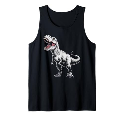 Dinosaurier T- REX Tyrannosaurus Rex Cooles Dino Jungen Tank Top Dinosaurier T- REX Tyrannosaurus Rex Cooles Dino Jungen Tank Top von Paläontologie Dinosaurier Skelett Wissenschaft