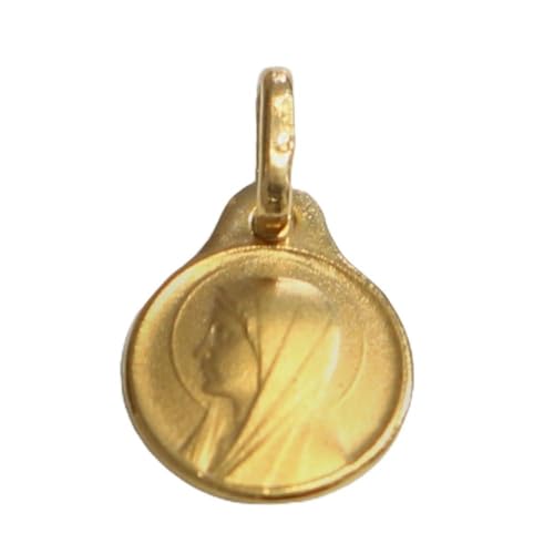 Palais du Rosaire 4 Fläschchen mit 100 ml – Medaille und Kreuz aus Gold – christlicher Kult aus 18-karätigem Gold von Palais du Rosaire