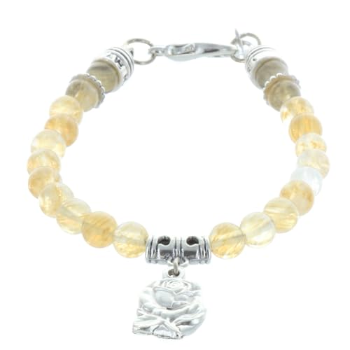 Palais du Rosaire Dutzender Armband aus bunten echten Steinen - Dutzendenarmband - Christlicher Kult aus Natursteinen, Stein von Palais du Rosaire