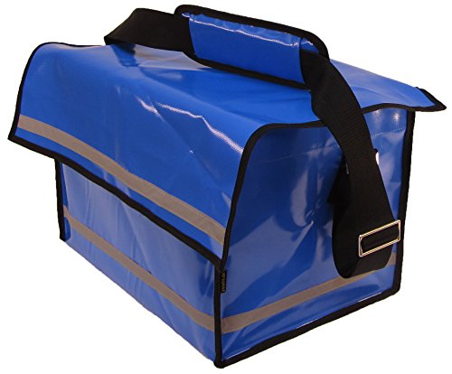 Palatis Umhängetasche Go in blau, Zustellertasche Zeitungstasche von Palatis
