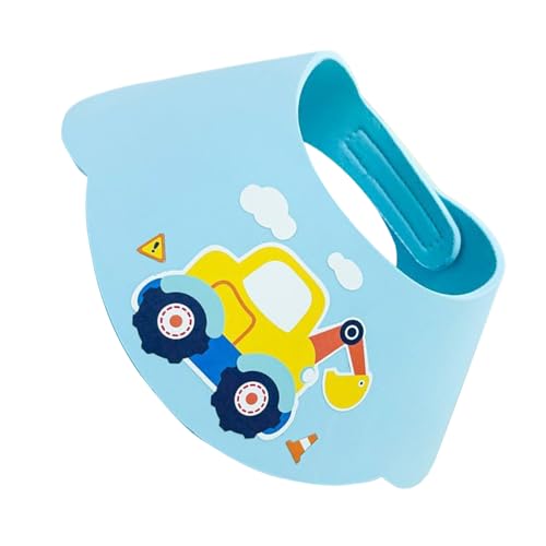 Palaufr Duschkappe, Duschmütze Schild für Kinder | Wasserdichte Kinder Duschkappe | Verstellbar von Palaufr