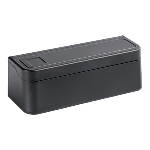 Palaufr Münzaufbewahrungsbox, Münzaufbewahrungsboxen fürs Auto | Münzkassette mit Selbstklebendem Boden und Deckel für Sammler | Platzsparende multifunktionale Münzsammelbox für das Armaturenbrett, von Palaufr
