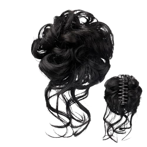 Palaufr Unordentlicher Dutt Haarklammer,Hochsteckfrisur Clip Für Damen Klammer - Styling Pferdeschwanz Kralle Für Veranstaltung Party Hochzeit Casual von Palaufr
