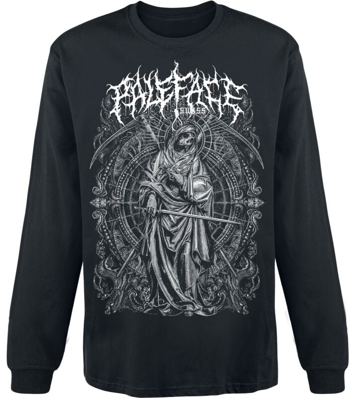 Paleface Swiss Reaper Longsleeve Langarmshirt schwarz in M von Paleface Swiss