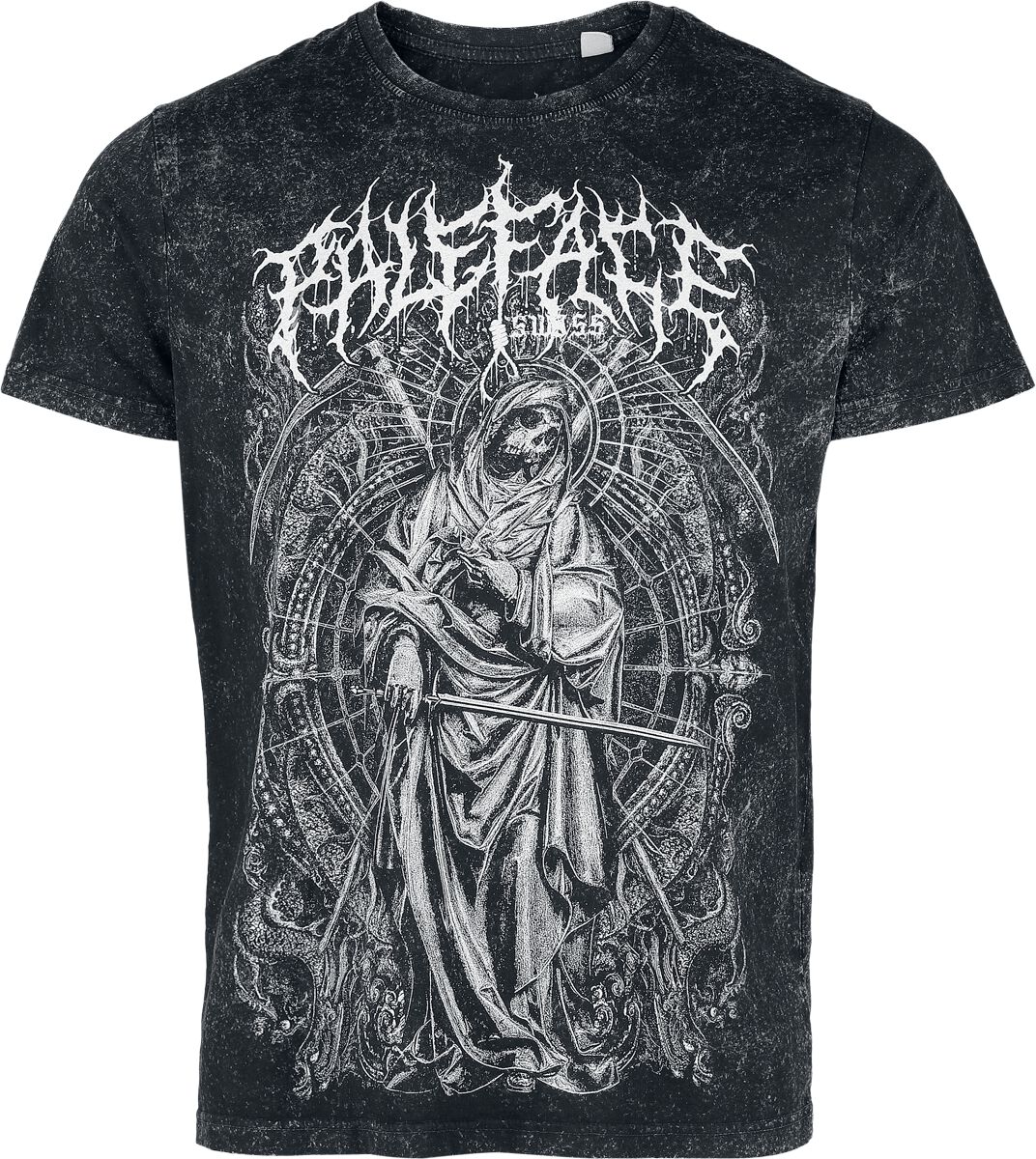 Paleface Swiss T-Shirt - Reaper Angel - S bis 3XL - für Männer - Größe XL - dunkelgrau  - EMP exklusives Merchandise! von Paleface Swiss
