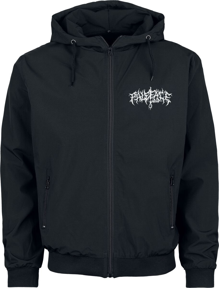 Paleface Swiss Windbreaker - Logo - S bis 3XL - für Männer - Größe XXL - schwarz - EMP exklusives Merchandise! Paleface Swiss Windbreaker - Logo - S bis 3XL - für Männer - Größe XXL - schwarz - EMP exklusives Merchandise! von Paleface Swiss