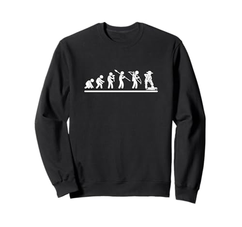 Paläontologie Evolution Männer Frauen Lustig Paläontologe Sweatshirt von Paleontologist Costume Adult For Women and Men