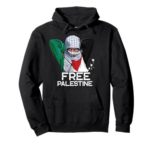 Palästina Girl Free Palästina Schal Shemagh Pullover Hoodie von Palestine Gaza, Free Palestine