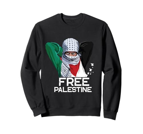 Palästina Girl Free Palästina Schal Shemagh Sweatshirt von Palestine Gaza, Free Palestine