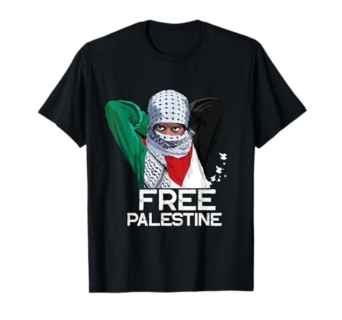 Palästina Girl Free Palästina Schal Shemagh T-Shirt von Palestine Gaza, Free Palestine