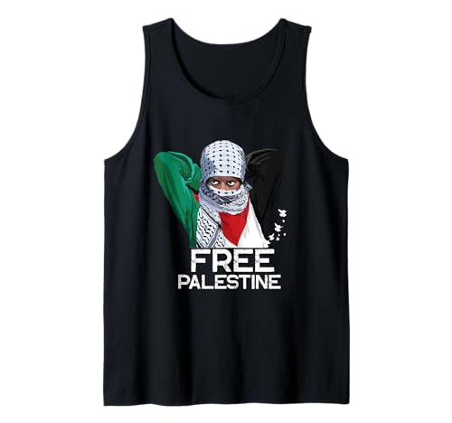 Palästina Girl Free Palästina Schal Shemagh Tank Top von Palestine Gaza, Free Palestine