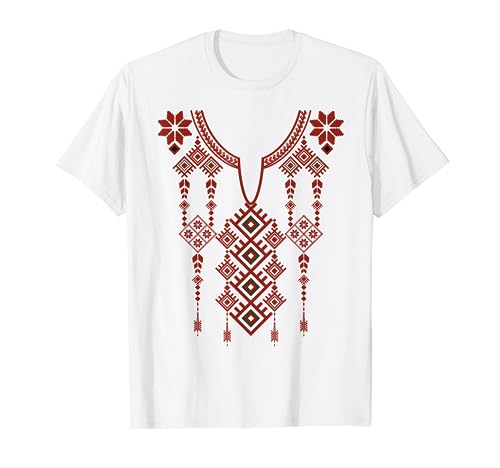 Palästinans Jordanien Damen Mädchen Folokore Kleid Thobe T-Shirt von Palestine Store