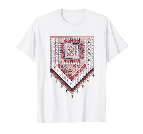 Palästinensische Trational Frauen Mädchen Palästinensische Frau Thobe Kochfeld T-Shirt von Palestine Store