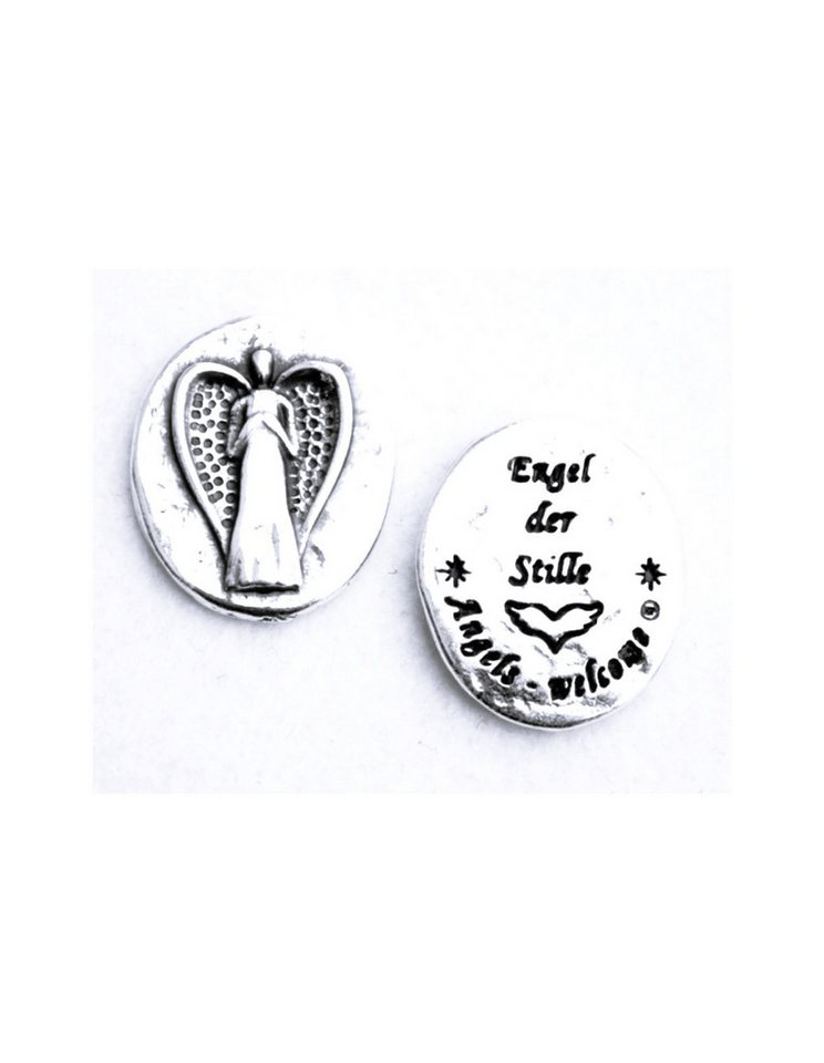Paletti Charm Engel Schützengel-Münze Text "Engel der Stille" von Paletti