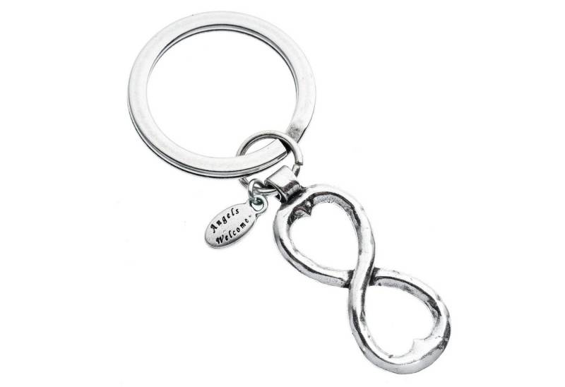 Paletti Schlüsselanhänger Schlüsselanhänger am Ring Symbol Ewigkeit (1-tlg), aus Deutschland von Paletti