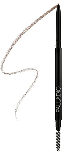 Palladio Beauty Brow Definer Stift, ultrapräziser Twist-Up Augenbrauenstift mit langanhaltender Wirkung, Ash Brown von Palladio