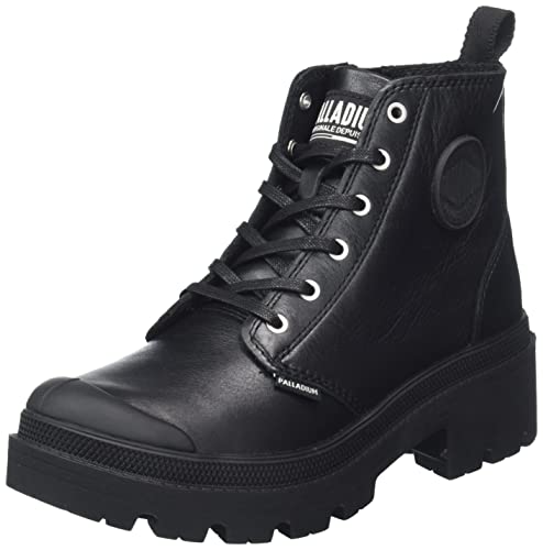 Palladium, PALLABASE LEATHER, Boots weiblich, schwarz, 37, EU von Palladium