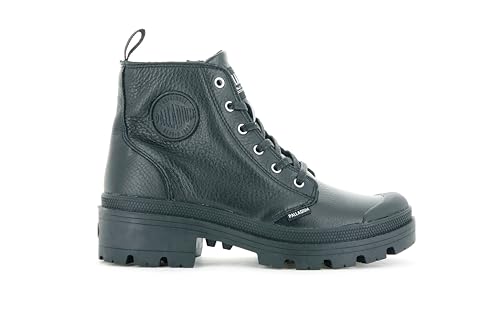 Palladium, PALLABASE LEATHER, Boots weiblich, schwarz, 38, EU von Palladium