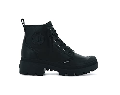 Palladium, PALLABASE LEATHER, Boots weiblich, schwarz, 40, EU von Palladium