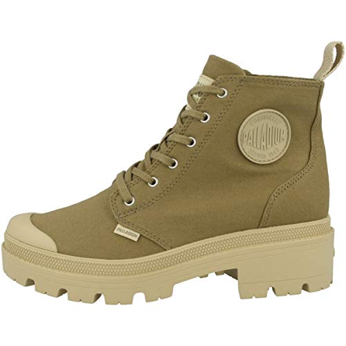 Palladium, PALLABASE TWILL Boots weiblich, grün, 38, EU von Palladium