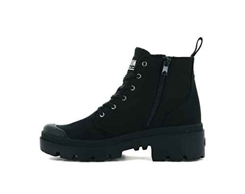 Palladium, PALLABASE TWILL Boots weiblich, schwarz, 42, EU von Palladium