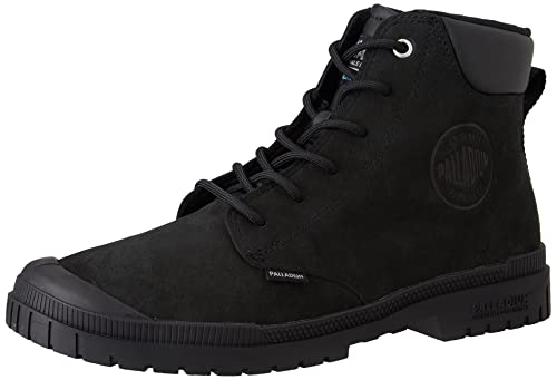 Palladium, PAMPA SP20 CUFF LTH WP, Unisex Outdoor Boots Schwarz, 37, EU von Palladium