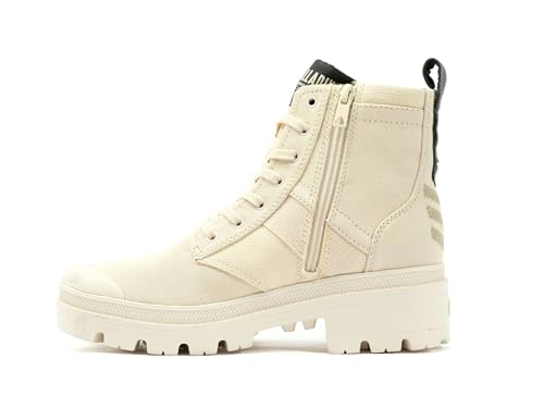 Palladium 98582-210-M Pallabase Hi Army - Damen Schuhe Freizeitschuhe - Sahara, Größe:38 EU von Palladium