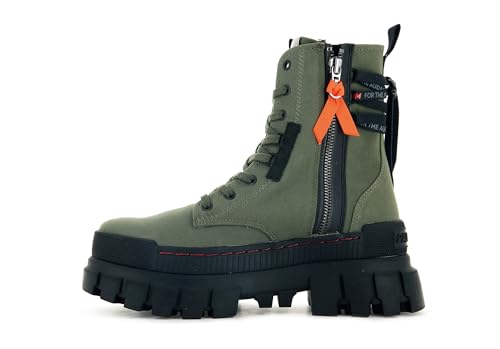 Palladium 97241-309-M Revolt Boot TX - Damen Schuhe Stiefel - Olive-Night, Größe:38 EU von Palladium