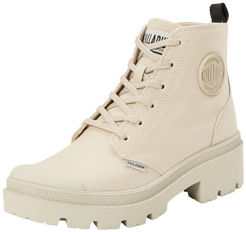 Palladium, PALLABASE TWILL Boots weiblich, grau, 37, EU von Palladium